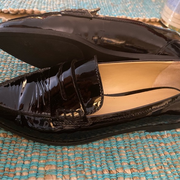 Michael Kors patent leather loafers size 7.5/38 women’s - Picture 12 of 15